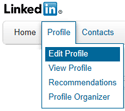 Linkedin Edit Profile