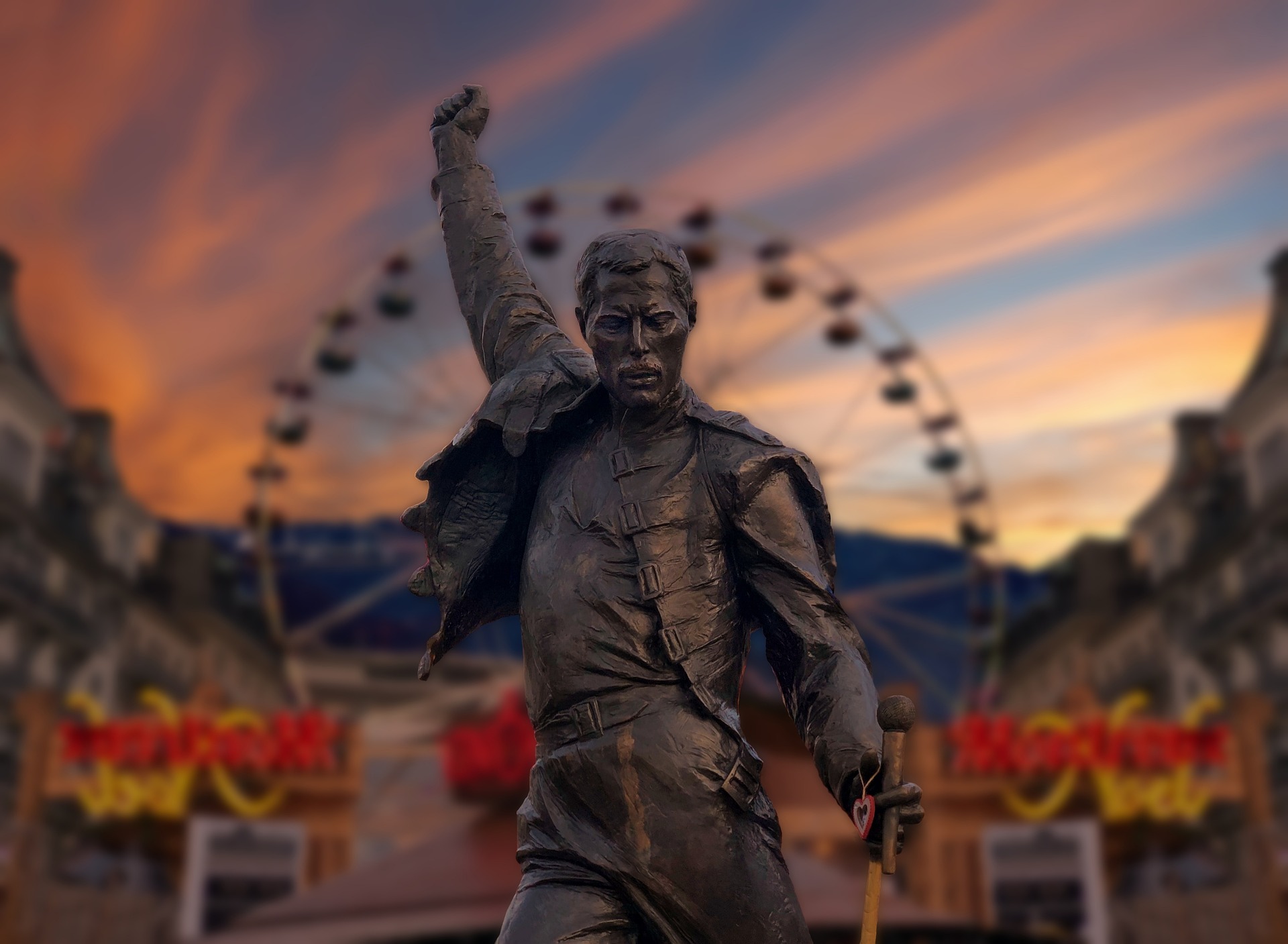 Freddie Mercury standbeeld